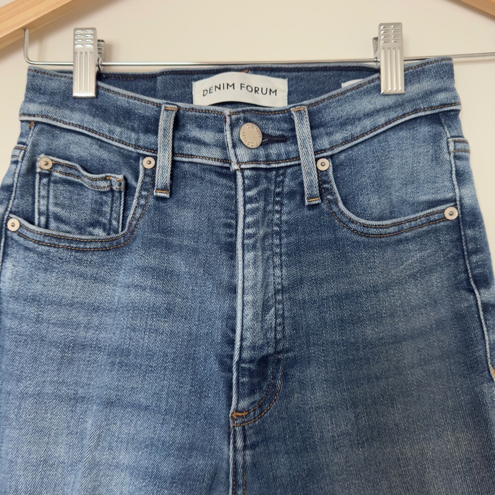 Denim Forum Lola High Rise Skinny Jean
